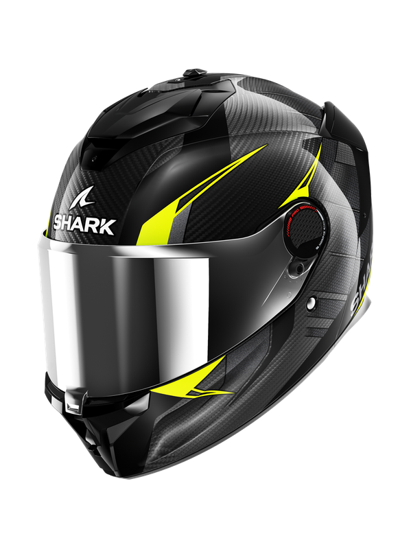 Shark SPARTAN GT PRO KULTRAM CARBON Black Yellow