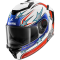 Shark SPARTAN GT PRO FLAGSTAFF White Red Blue