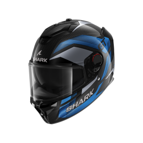 Shark SPARTAN GT PRO RITMO CARBON Blue Chrom