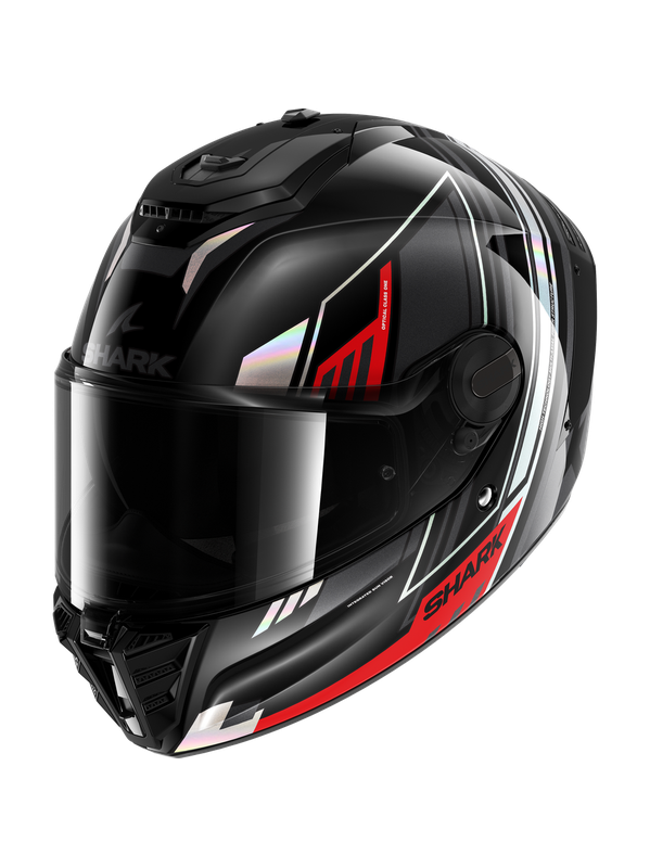 SHARK SPARTAN RS BYRHON Black Iridescent Red