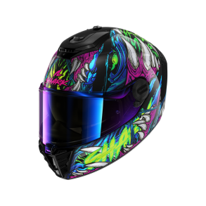 Shark SPARTAN RS SHAYTAN Black Green Violet