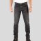 Rokkertech Tapered Slim Black Motorcykel Jeans