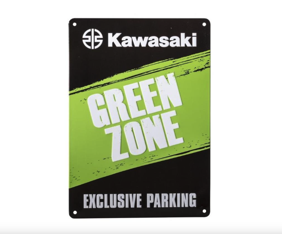 Kawasaki Parkeringskilt - Grn zone