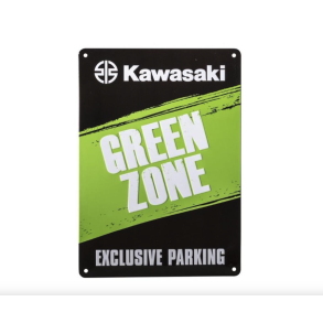 Kawasaki Parkeringskilt - Grn zone