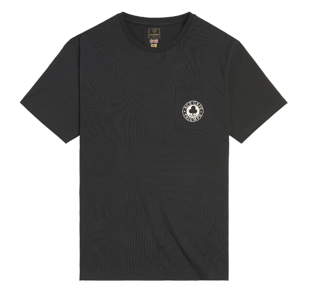 TRIUMPH ACE POCKET TEE BLACK