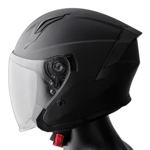 GMS Jet Helmet Vectus Black Matt