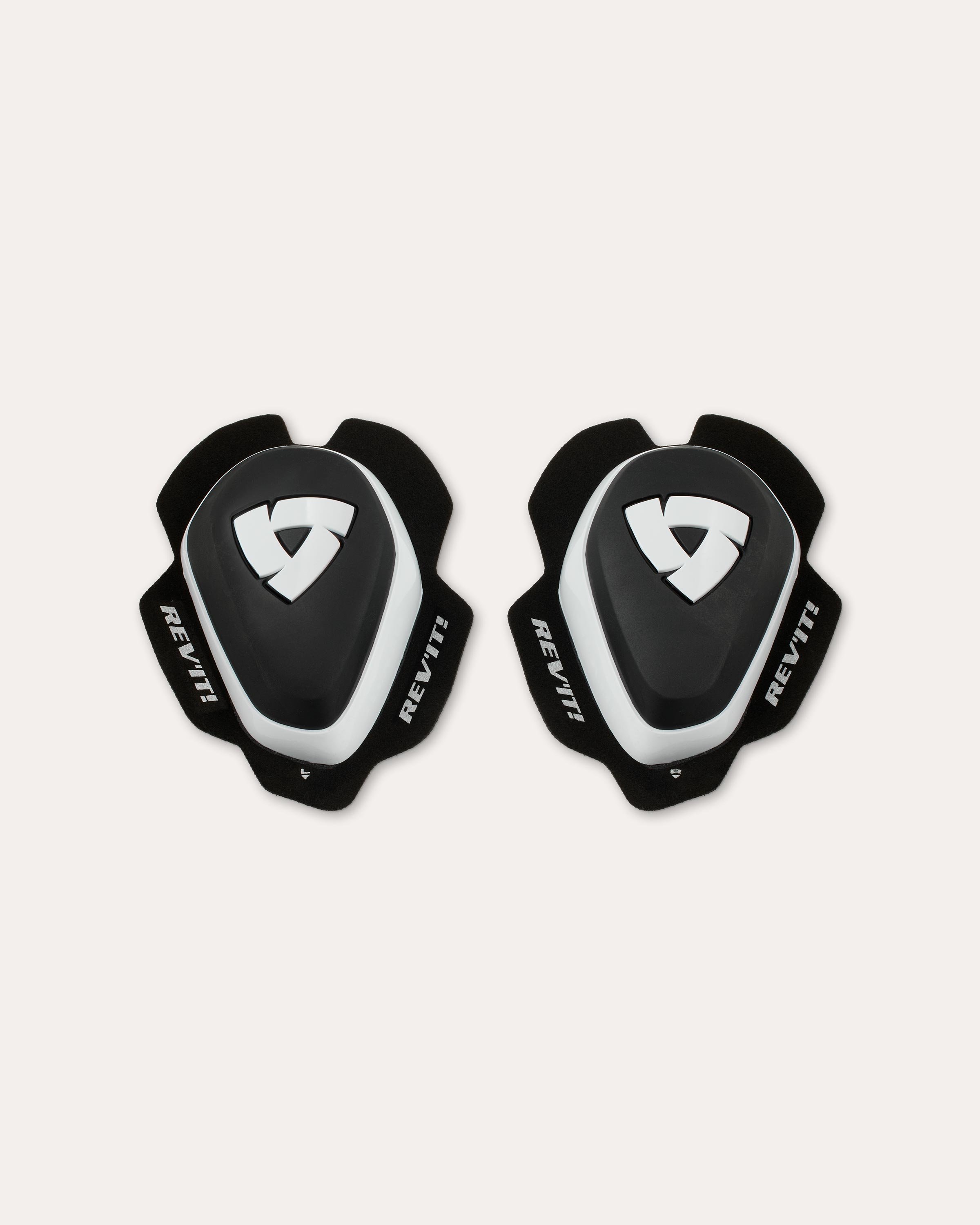 Rev'it Knee Sliderset 2White-Black-White