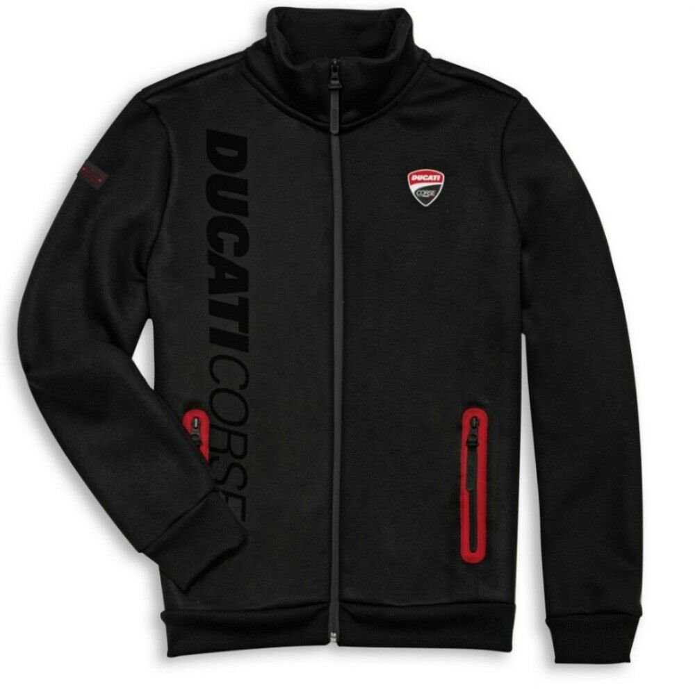vores Drastisk Trafik Ducati DC Track 21 Fleece Jacket - Ducati Merchandise - Kolding MC ApS