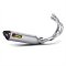 Akrapovic Kawasaki ER-6N/F 12-16 Racing Line 2/1 hexagonal lyddmper i titanium