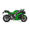 Akrapovic Kawasaki Ninja H2SX 18 Slip-On Line hexagonal lyddmper i titanium/sort (ECE godkendt)