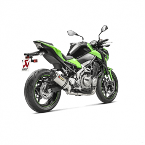 Akrapovic Kawasaki Z900 17-19 Slip-On Line hexagonal lyddmper i titanium (ECE godkendt)
