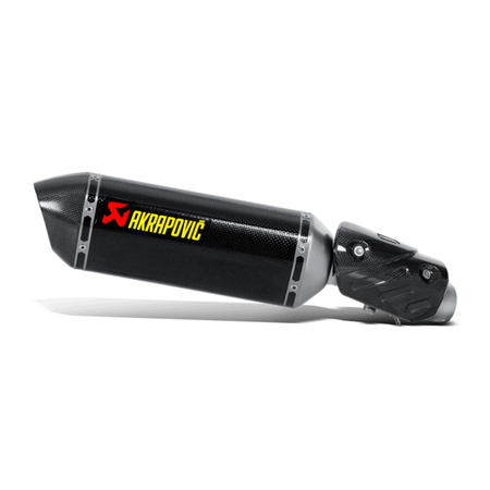 Akrapovic Kawasaki ZX-6R 09-20 Slip-On Line hexagonal carbon lyddmper (EC godkendt)