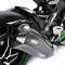 Akrapovic Kawasaki Ninja H2 15-18 Evolution Line 4/2/1 med HX2 lyddmper i carbon