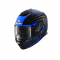 Shark Spartan Kobrak, Mat Black/Blue