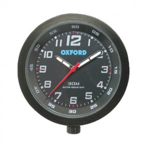 Oxford Clock Analogue Black