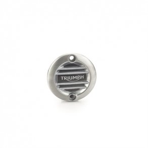 Triumph ACG Badge, Ribbed, Brushed